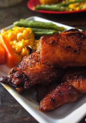 Foto resep Grilled dori fish (dori panggang teflon)
