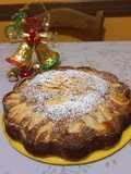 Torta nuvola della nonna con mele e arancia