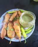 Chatpata Rajasthani Mirchi vada(Mirchi pakoda)