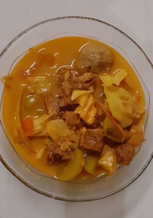 Foto resep Tongseng daging sapi n ayam