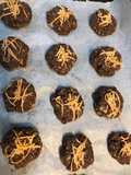 Dark Choco Cheese Oat Cookies Gluten Free (takaran sendok)