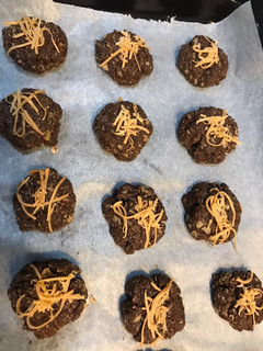 Foto resep Dark Choco Cheese Oat Cookies Gluten Free (takaran sendok)