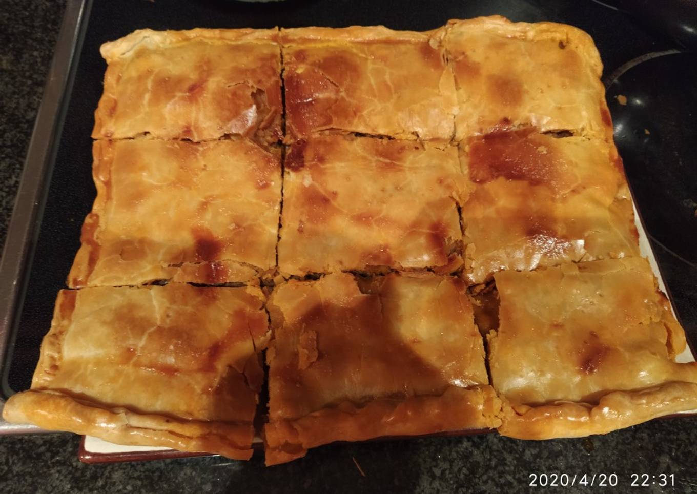 Empanada de carne picada