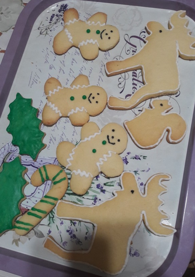 Una foto de Cookies navideñas
