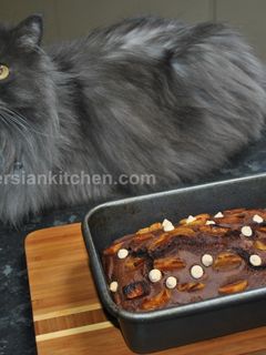 عکسی از دستور کیک بدون تخم مرغ - بدون شکر - بدون کره