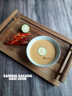 Foto resep Sambal kacang nasi uduk