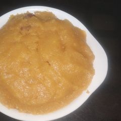 A picture of Moong dal halwa.