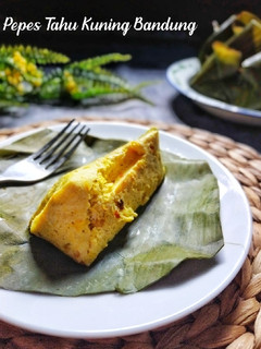 Foto resep Pepes Tahu Kuning Bandung