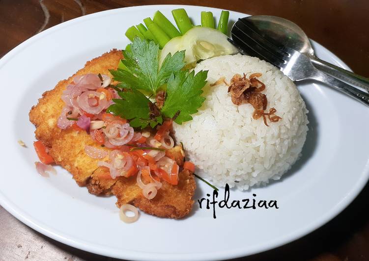 Chicken Katsu Sambal Matah