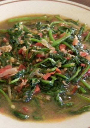 Foto resep Cah kangkung terasi