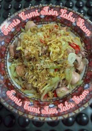 Foto resep Tumis Cumi Asin Labu Siam #BikinRamadhanBerkesan