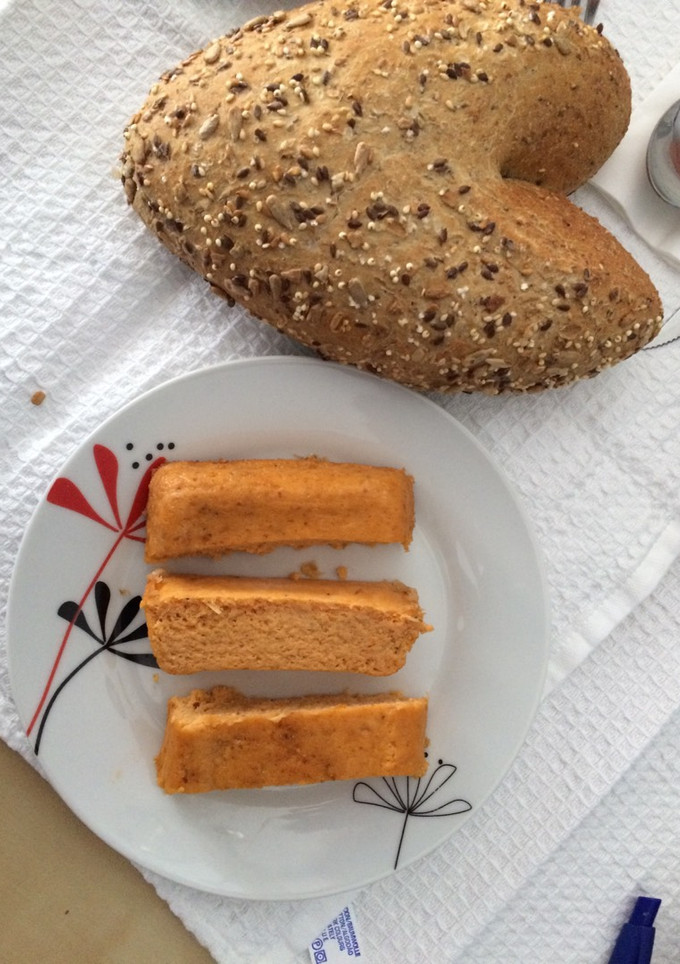 Una foto de Pastel de cabracho y puerros