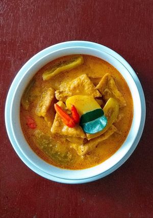 Foto resep Gulai Tahu Tomat Hijau