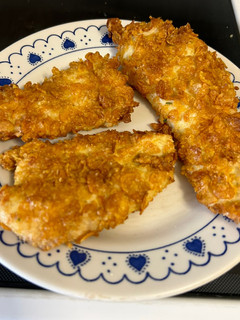 Una foto de Filetes de pollo crujientes en Airfryer