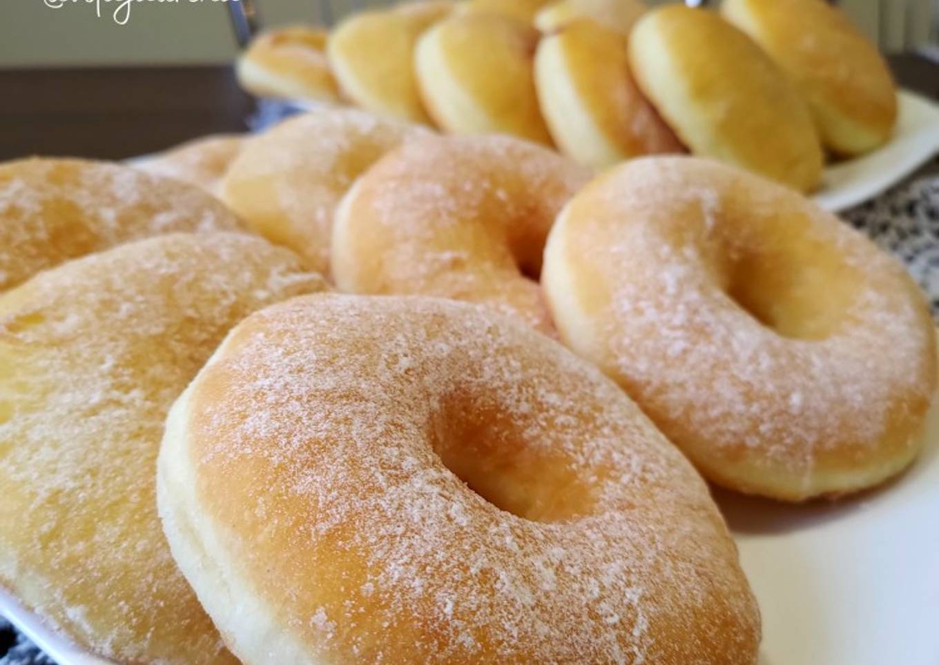 Donat Menul, soft and fluffy! (Tepung serbaguna) 👍😍