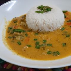 A picture of Vegan Mango curry.
