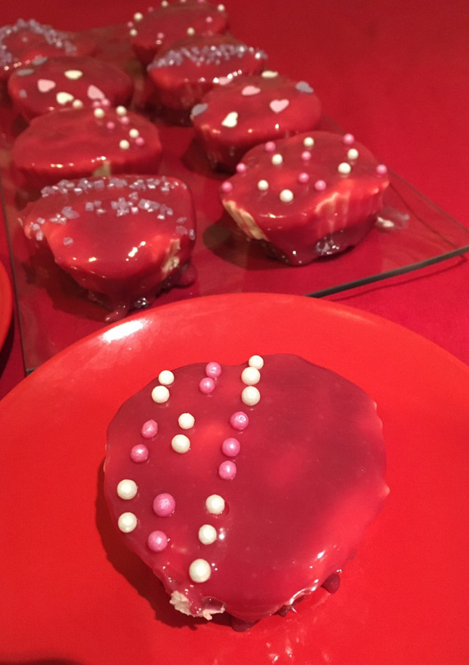 Una foto de Mini tartas de San Valentín