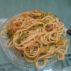Veg noodles A picture of Veg noodles.