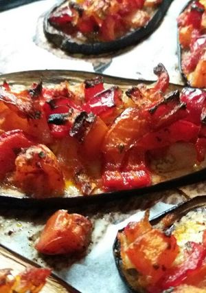 Foto principal de Berenjenas con trampó al horno
