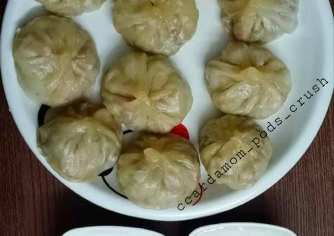 Veg steamed momos