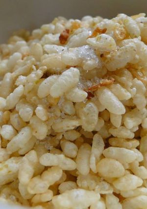 Hình của món Bỏng cơm nếp.