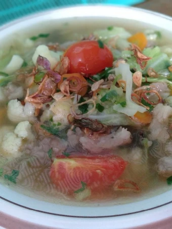 Cara Mudah Menyiapkan Resep Sayur sop tetelan sapi yang Enak Banget