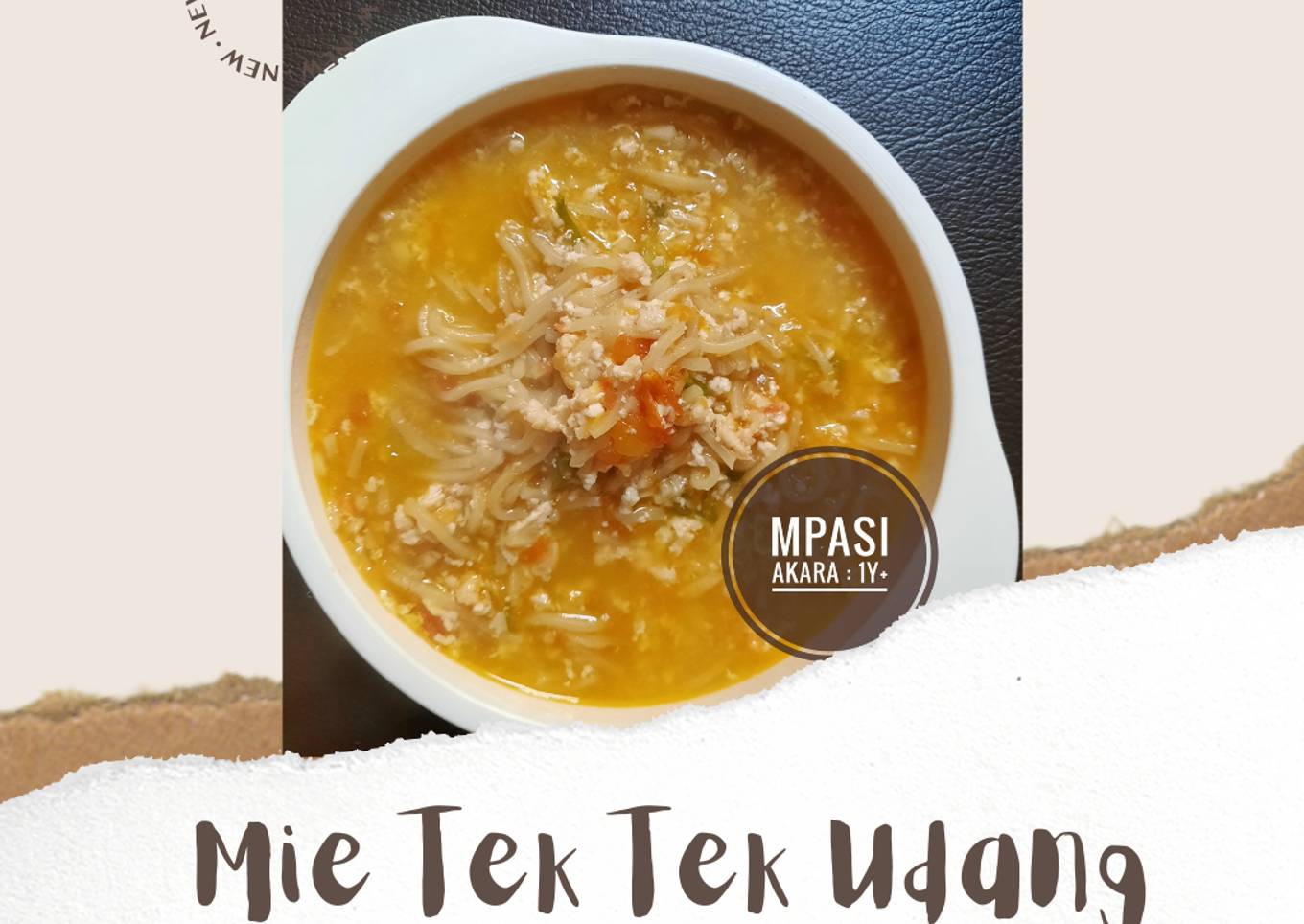 MPASI 1y+ : Mie Tek Tek Udang