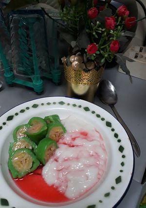 Foto resep Es pisang ijo makassar