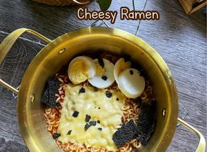 Gambar Korean Cheesy Ramen