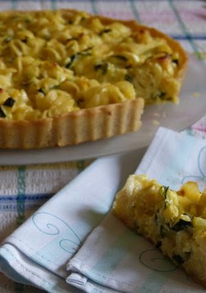 Una foto de Quiche de pasta