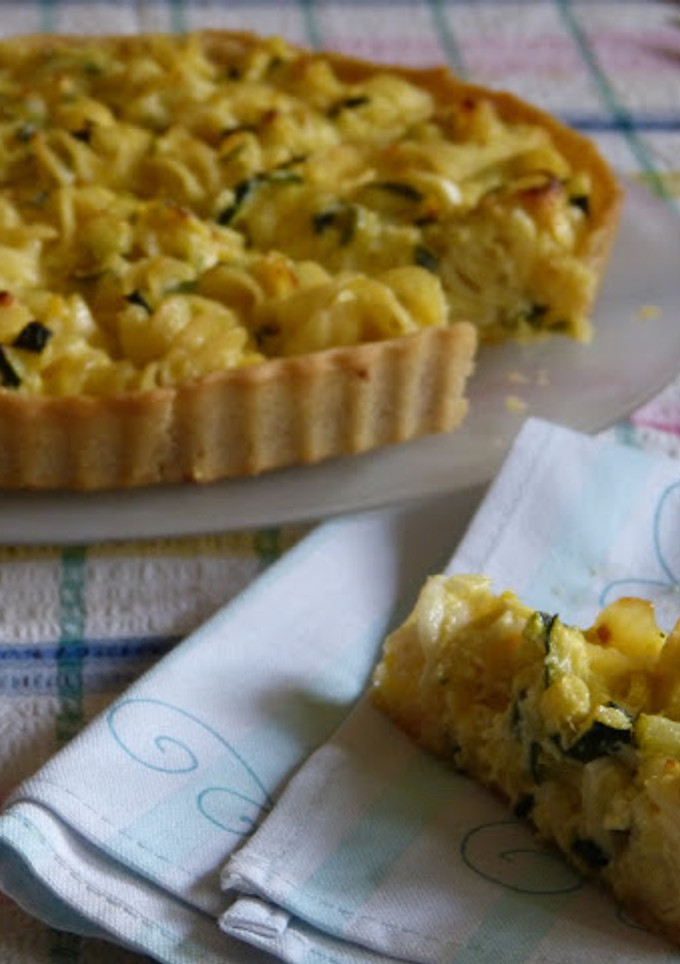 Una foto de Quiche de pasta