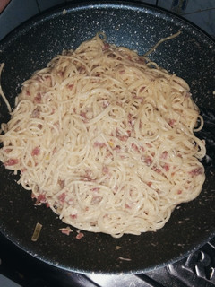 Foto resep Spaghetti Carbonara // Spaghetti Creamy