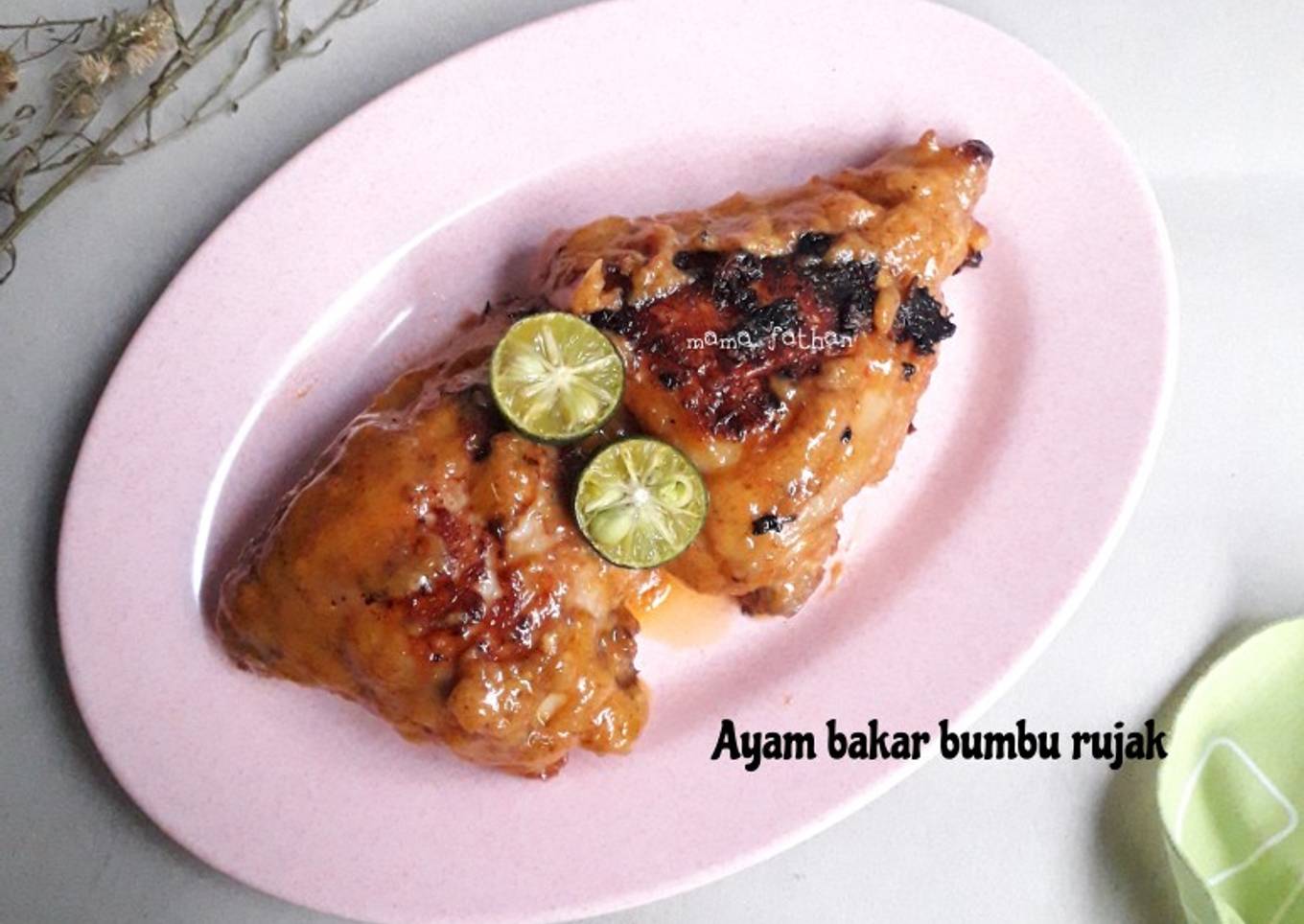 Ayam bakar bumbu rujak