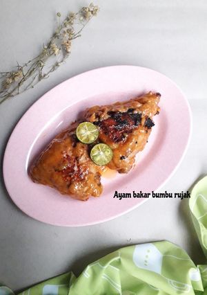 Foto resep Ayam bakar bumbu rujak