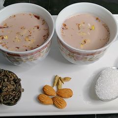 Pink Tea, Gulabi Chai ☕☕ A picture of Pink Tea, Gulabi Chai ☕☕.