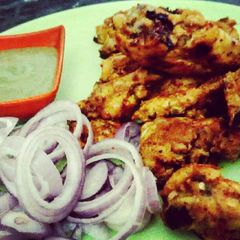 A picture of Roasted chicken.