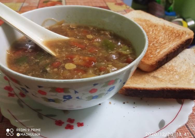 Step-by-Step Guide to Make Speedy Vegetable soup