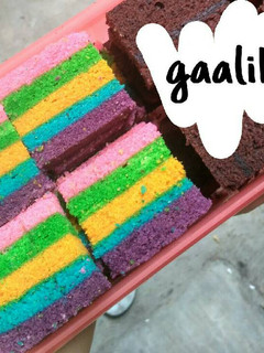 Foto resep Rainbow Cake Kukus Ny. Liem