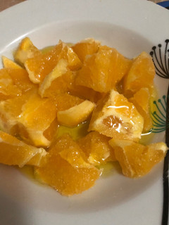 Una foto de Ensalada dulce de naranja