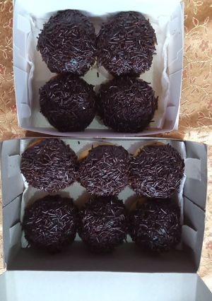 Foto resep 15. Donat menul topping meses