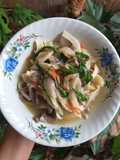 1. Sayur Jamur Tiram Daun walang geni