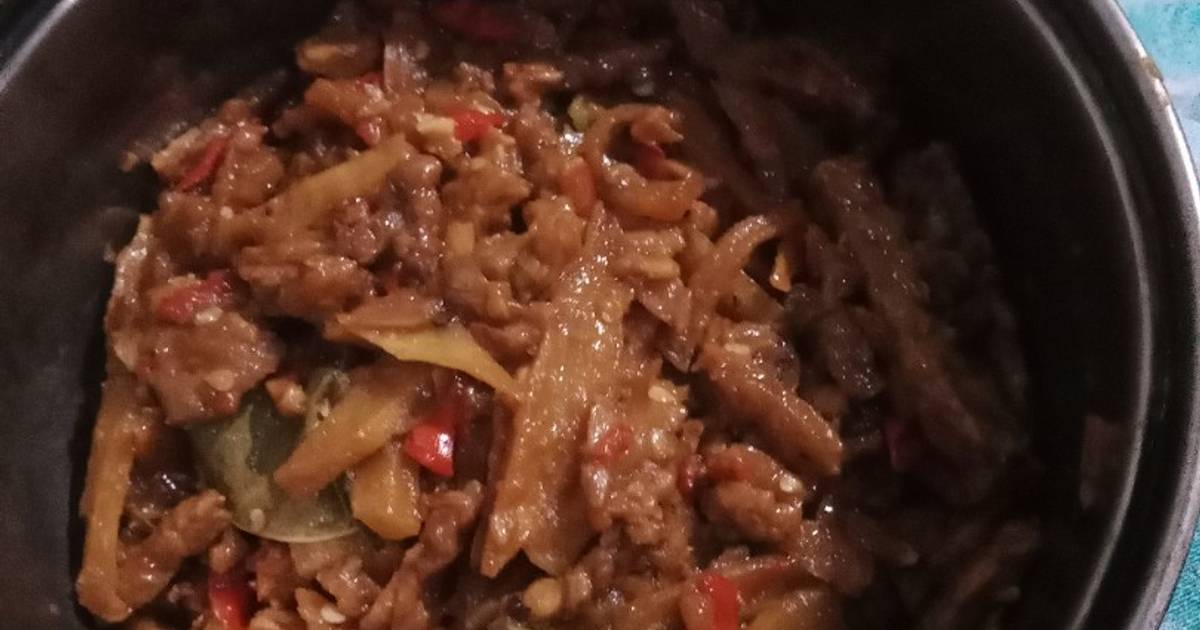 Resep Sambel Goreng Kering Kentang Tempe Khas Magetan Mudah dan Praktis Dihidangkan