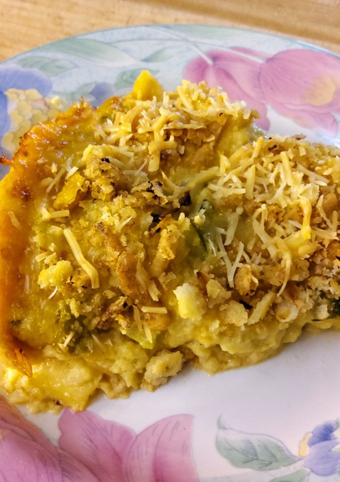 A picture of Simply Delicious Squash Casserole "Revisited".