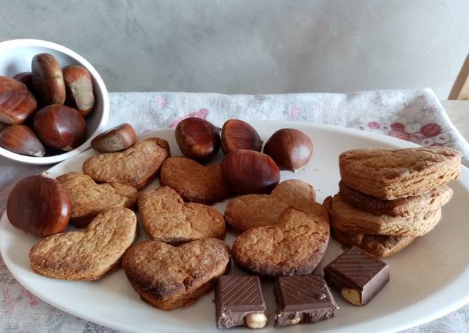 Passi a Preparare Fatto in casa Biscotti con farina di castagne 🌰🍁