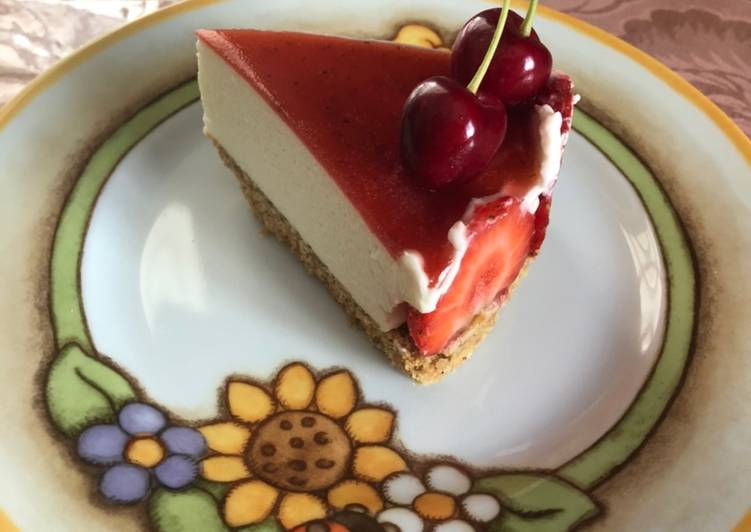 Step-by-Step Guide to Make Perfect Cheesecake fragolosa alle fragole 🍓