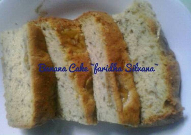 Resep Banana Cake Oven Tangkring Anti Gagal