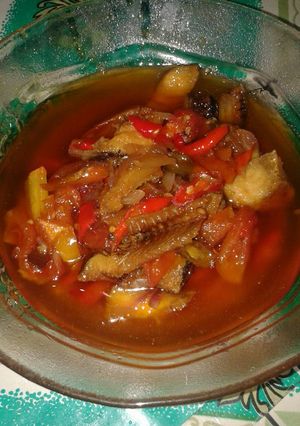Foto resep Ikan kering masak asam