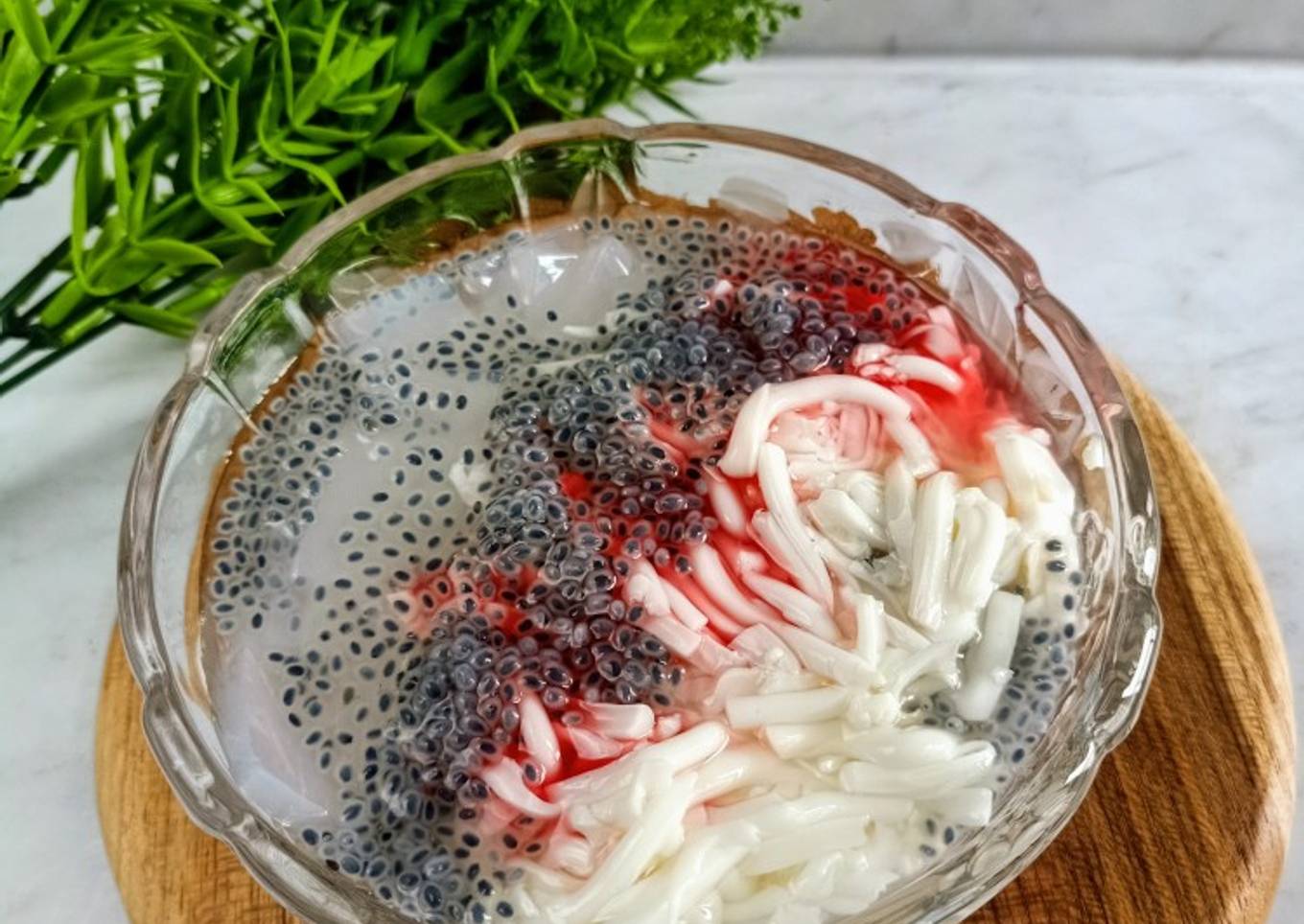 Es Kelapa Selasih Nata Decoco