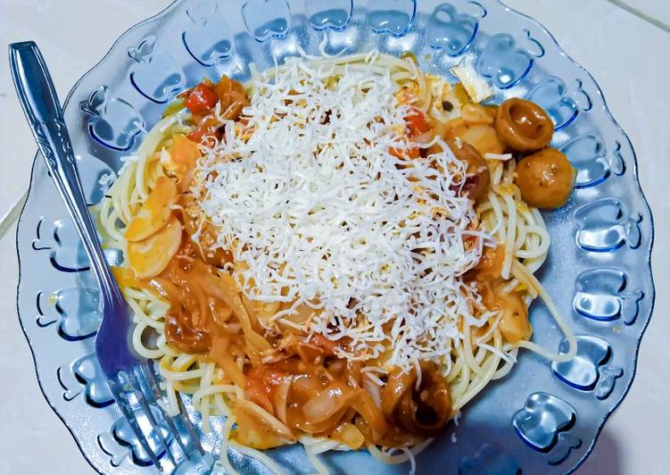 Resep Spaghetti bolognese special yang Enak