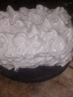 Una foto de Torta borracha de merengue al café!!!